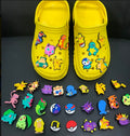 10 x Random Pokemon Croc Charms