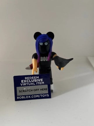 Roblox Series 2 Celebrity Shyfoox / BOOP Action Figure, 3” come with code